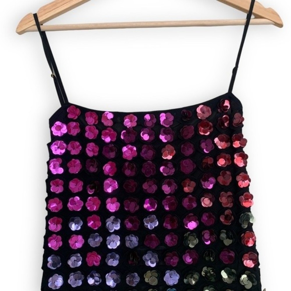 Cynthia Rowley Sequin Embellished Mini Dress SOLD - Picture 5 of 16